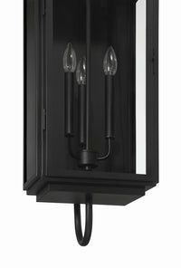 Craftmade - ZA7720-TB - Three Light Outdoor Wall Lantern - Irving - Textured Black