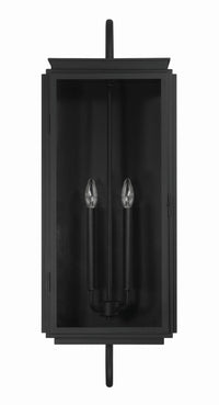 Craftmade - ZA7730-TB - Four Light Outdoor Wall Lantern - Irving - Textured Black