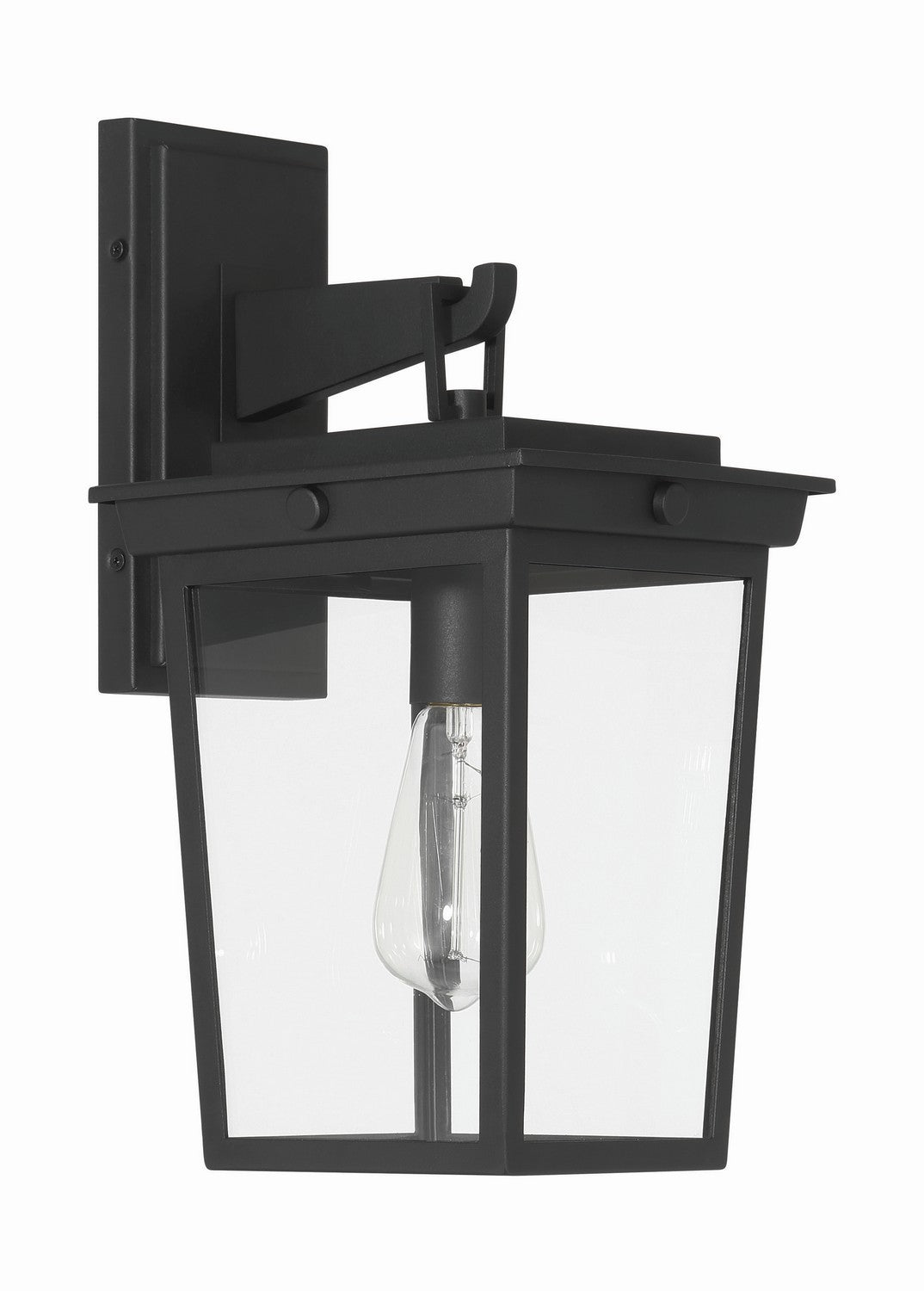 Craftmade - ZA7804-TB - One Light Outdoor Wall Lantern - Duncan - Textured Black