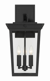 Craftmade - ZA7814-TB - Three Light Outdoor Wall Lantern - Duncan - Textured Black
