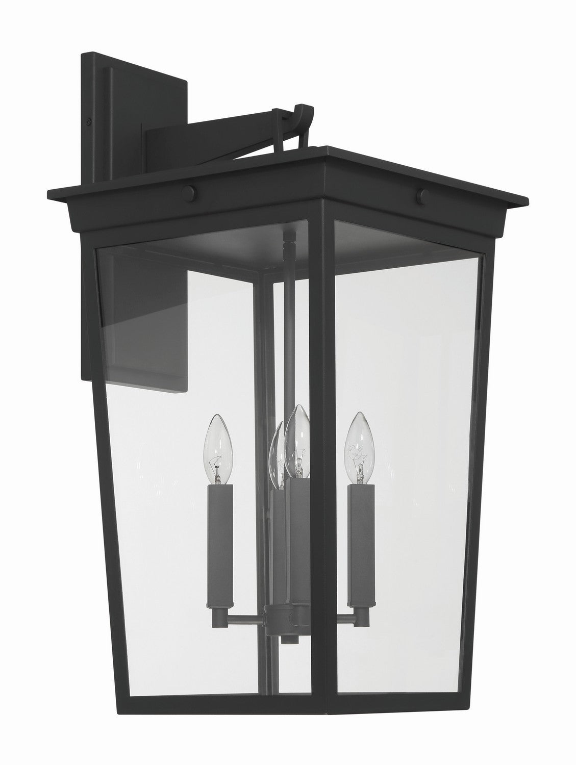 Craftmade - ZA7824-TB - Four Light Outdoor Wall Lantern - Duncan - Textured Black