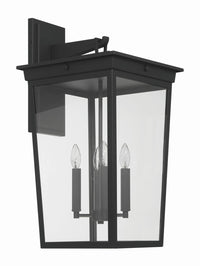 Craftmade - ZA7824-TB - Four Light Outdoor Wall Lantern - Duncan - Textured Black