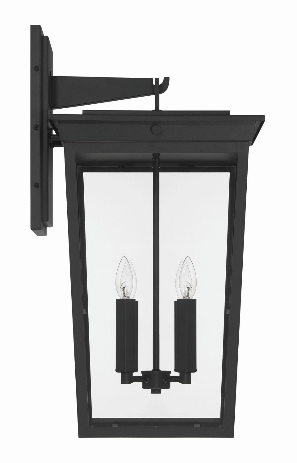 Craftmade - ZA7824-TB - Four Light Outdoor Wall Lantern - Duncan - Textured Black