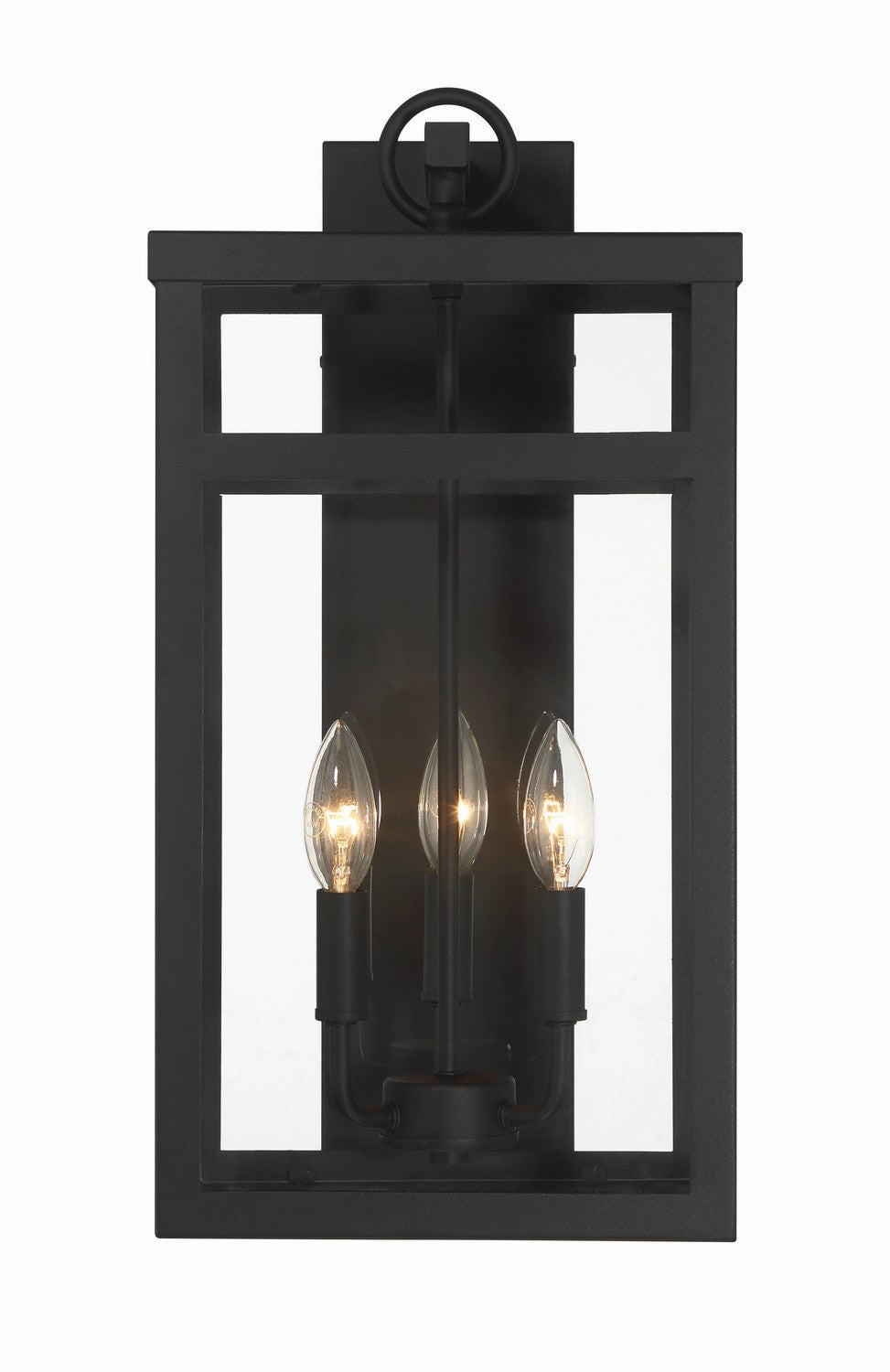 Craftmade - ZA7914-TB - Three Light Outdoor Wall Lantern - O'Neal - Textured Black