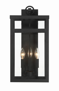 Craftmade - ZA7914-TB - Three Light Outdoor Wall Lantern - O'Neal - Textured Black