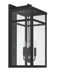 Craftmade - ZA7924-TB - Four Light Outdoor Wall Lantern - O'Neal - Textured Black
