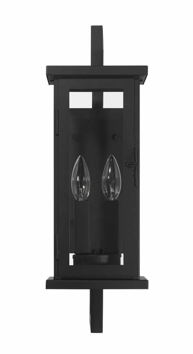 Craftmade - ZA8000-TB - Two Light Outdoor Wall Lantern - Jordan - Textured Black