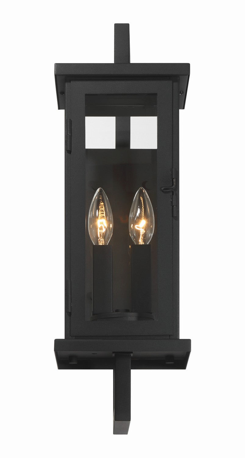Craftmade - ZA8000-TB - Two Light Outdoor Wall Lantern - Jordan - Textured Black
