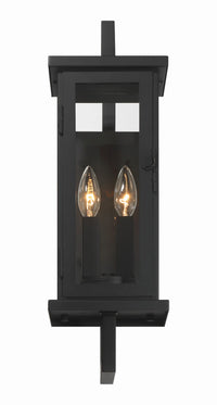 Craftmade - ZA8000-TB - Two Light Outdoor Wall Lantern - Jordan - Textured Black
