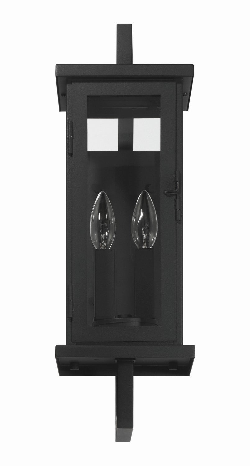Craftmade - ZA8000-TB - Two Light Outdoor Wall Lantern - Jordan - Textured Black
