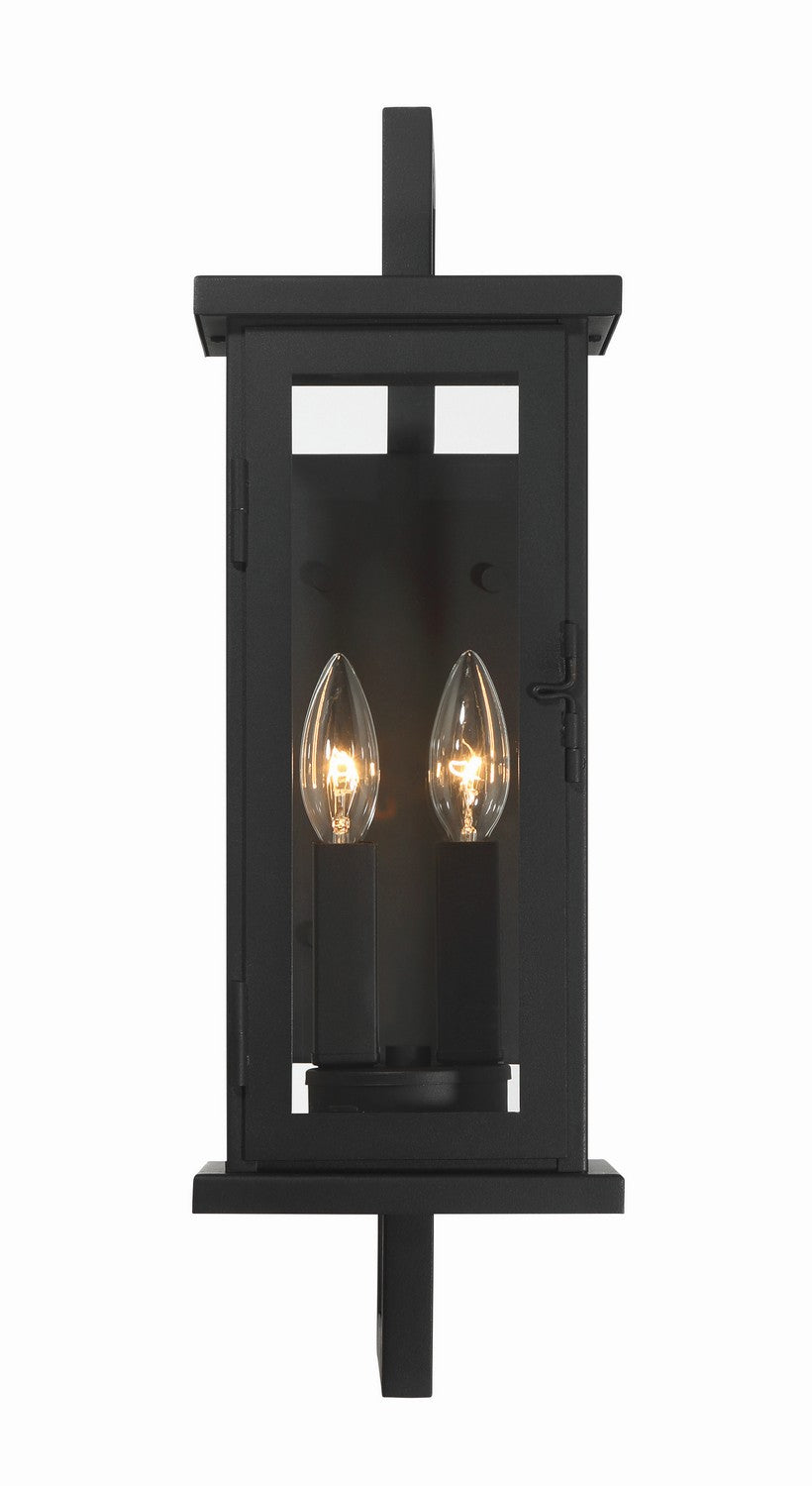 Craftmade - ZA8000-TB - Two Light Outdoor Wall Lantern - Jordan - Textured Black