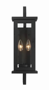 Craftmade - ZA8000-TB - Two Light Outdoor Wall Lantern - Jordan - Textured Black