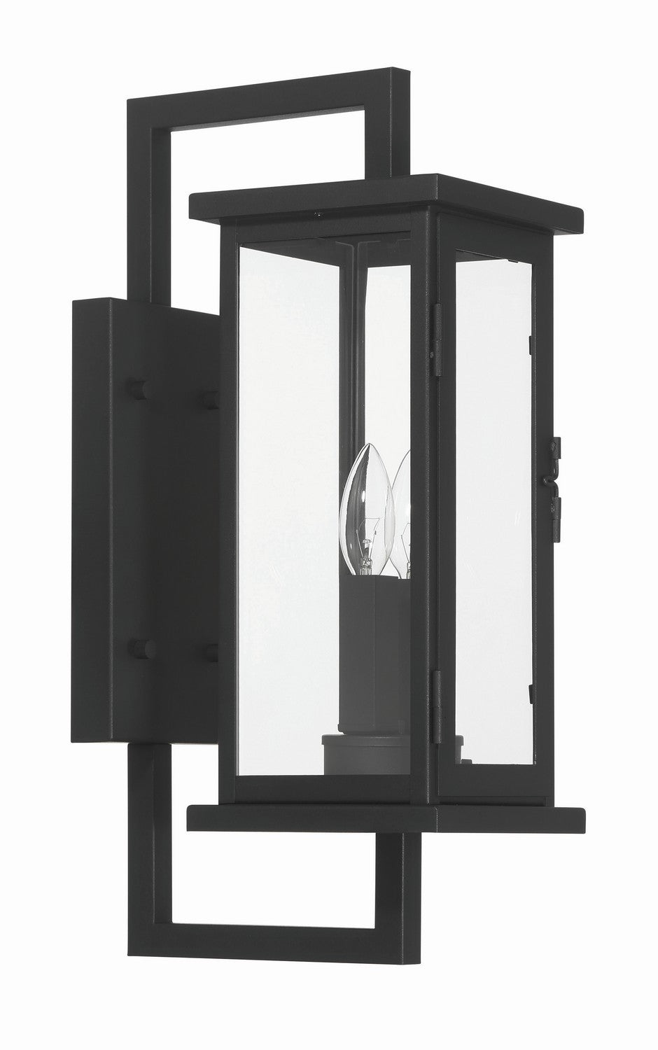 Craftmade - ZA8000-TB - Two Light Outdoor Wall Lantern - Jordan - Textured Black