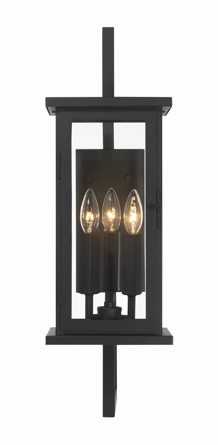 Craftmade - ZA8010-TB - Three Light Outdoor Wall Lantern - Jordan - Textured Black