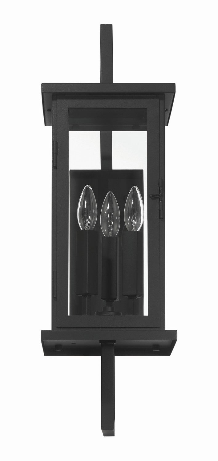 Craftmade - ZA8010-TB - Three Light Outdoor Wall Lantern - Jordan - Textured Black