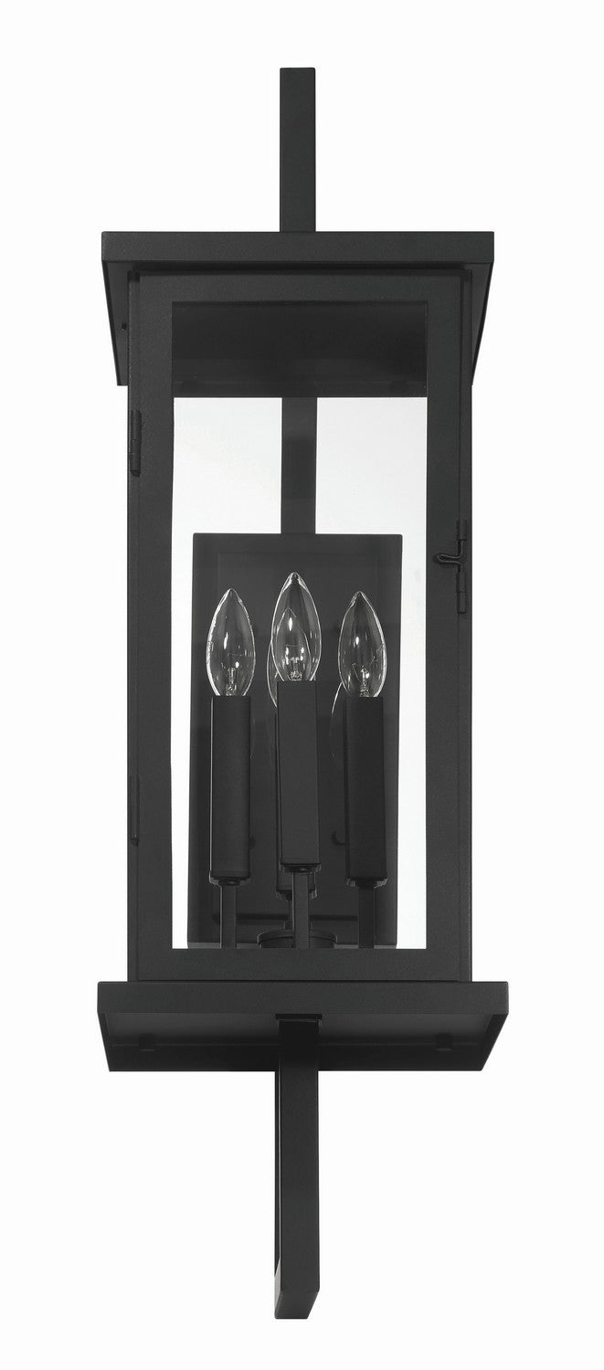 Craftmade - ZA8020-TB - Four Light Outdoor Wall Lantern - Jordan - Textured Black