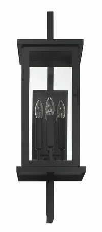 Craftmade - ZA8020-TB - Four Light Outdoor Wall Lantern - Jordan - Textured Black