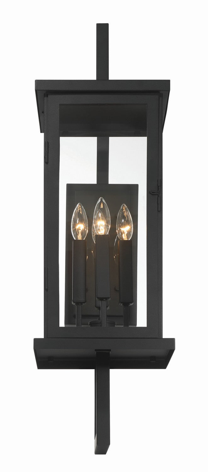 Craftmade - ZA8020-TB - Four Light Outdoor Wall Lantern - Jordan - Textured Black