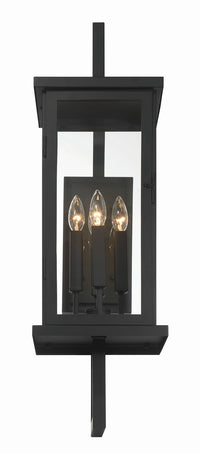 Craftmade - ZA8020-TB - Four Light Outdoor Wall Lantern - Jordan - Textured Black