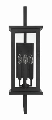 Craftmade - ZA8020-TB - Four Light Outdoor Wall Lantern - Jordan - Textured Black