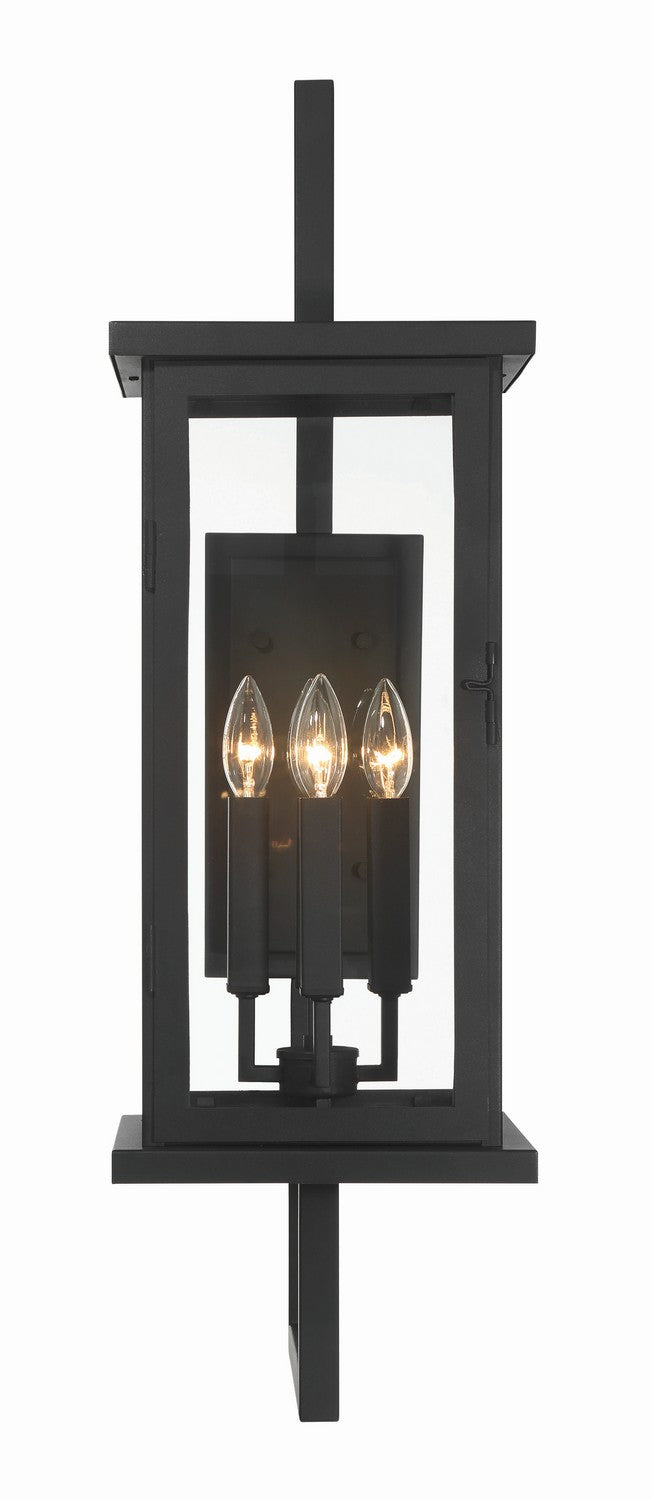Craftmade - ZA8020-TB - Four Light Outdoor Wall Lantern - Jordan - Textured Black