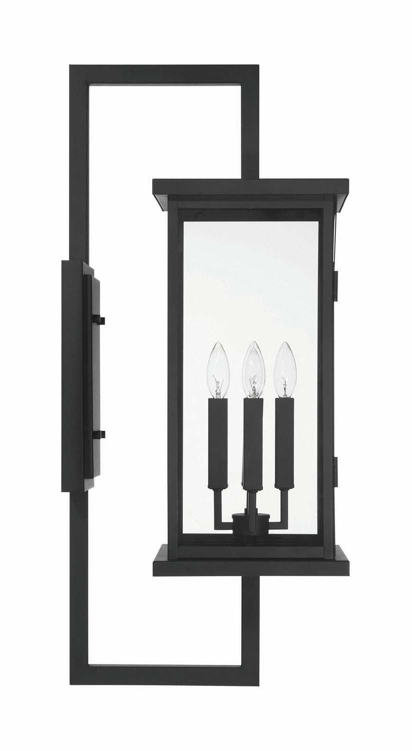 Craftmade - ZA8020-TB - Four Light Outdoor Wall Lantern - Jordan - Textured Black