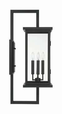 Craftmade - ZA8020-TB - Four Light Outdoor Wall Lantern - Jordan - Textured Black