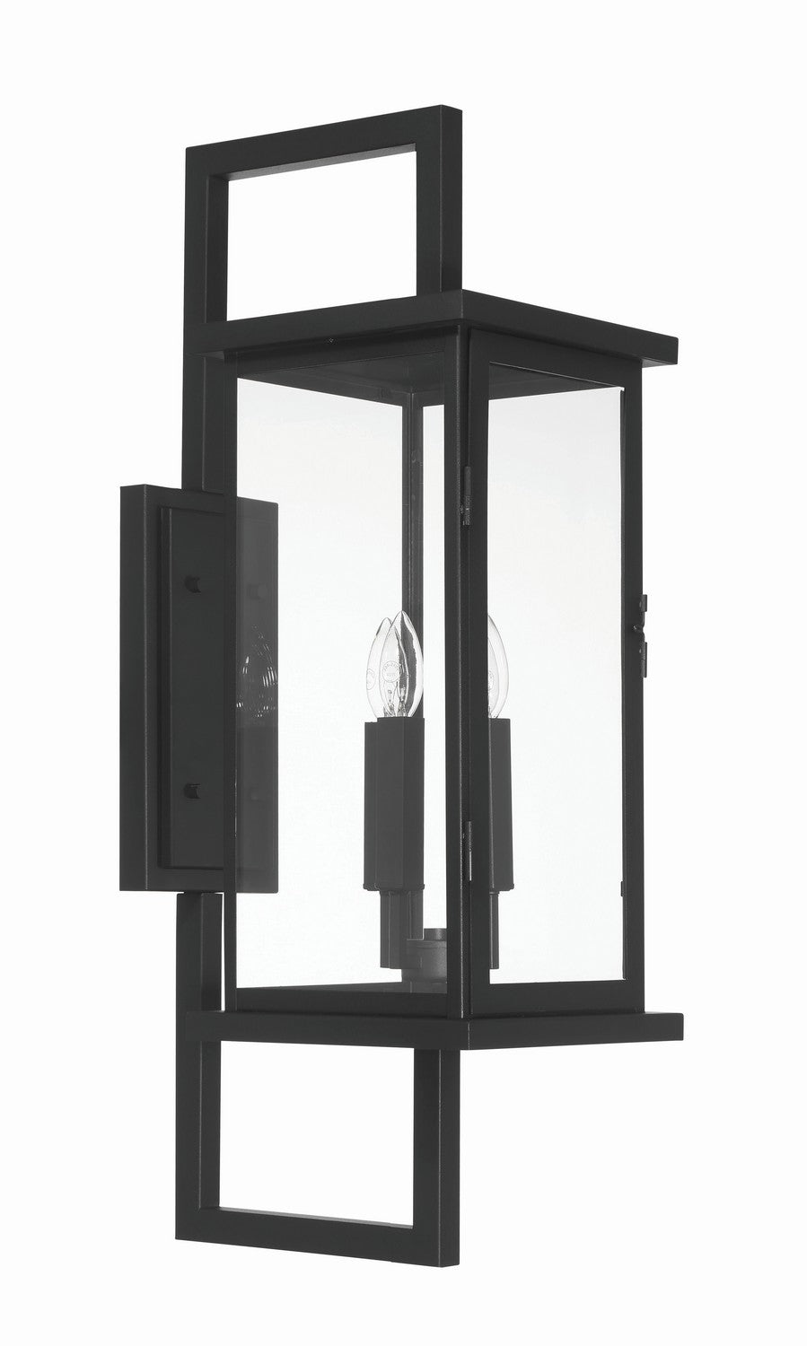 Craftmade - ZA8020-TB - Four Light Outdoor Wall Lantern - Jordan - Textured Black