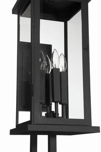 Craftmade - ZA8020-TB - Four Light Outdoor Wall Lantern - Jordan - Textured Black