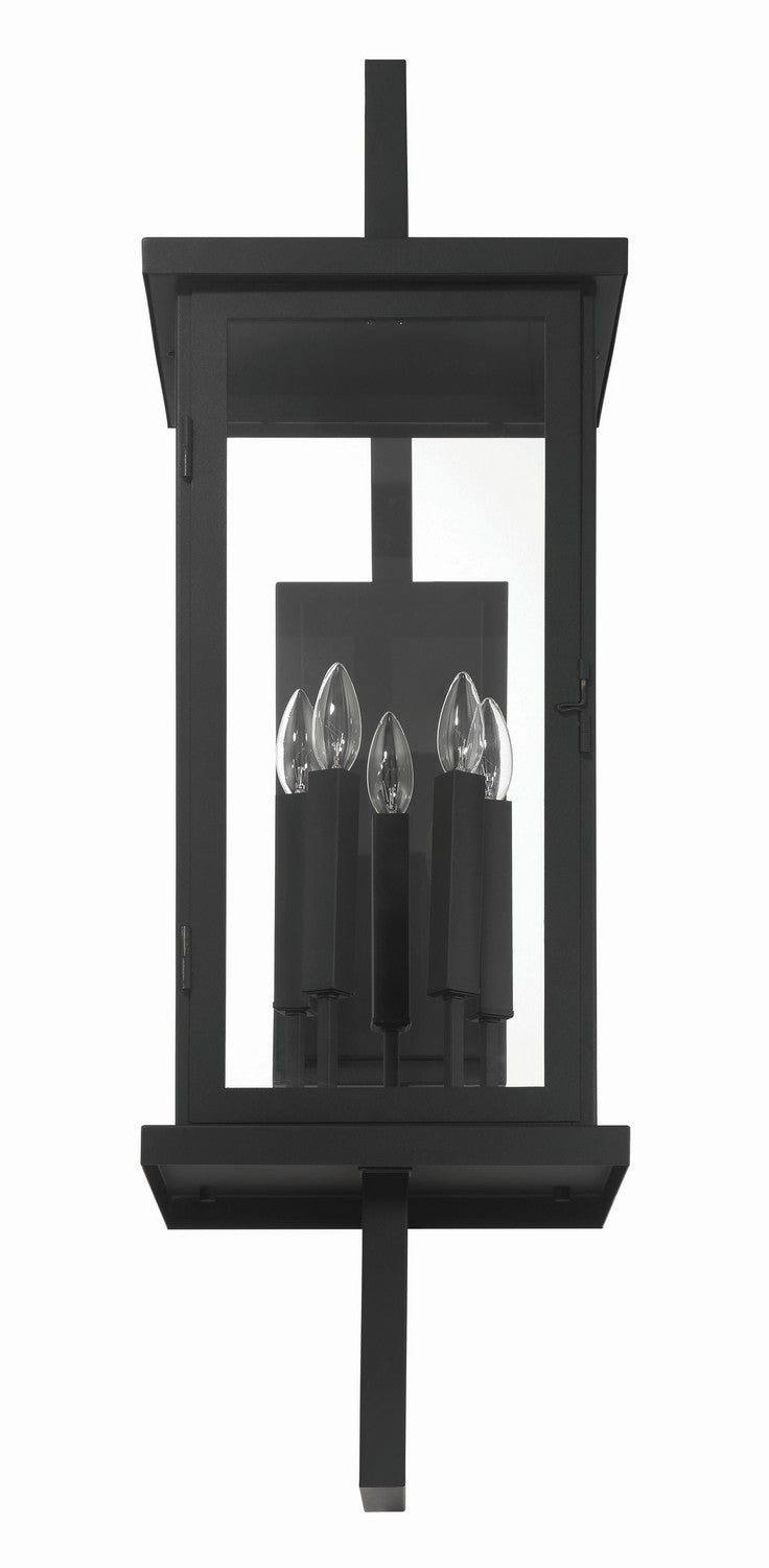 Craftmade - ZA8030-TB - Four Light Outdoor Wall Lantern - Jordan - Textured Black
