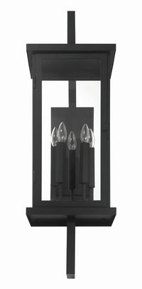Craftmade - ZA8030-TB - Four Light Outdoor Wall Lantern - Jordan - Textured Black