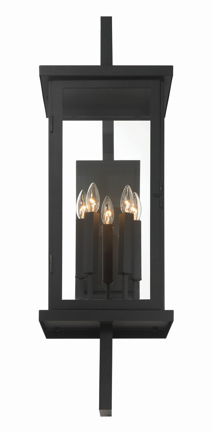 Craftmade - ZA8030-TB - Four Light Outdoor Wall Lantern - Jordan - Textured Black