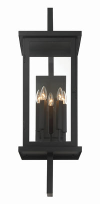 Craftmade - ZA8030-TB - Four Light Outdoor Wall Lantern - Jordan - Textured Black