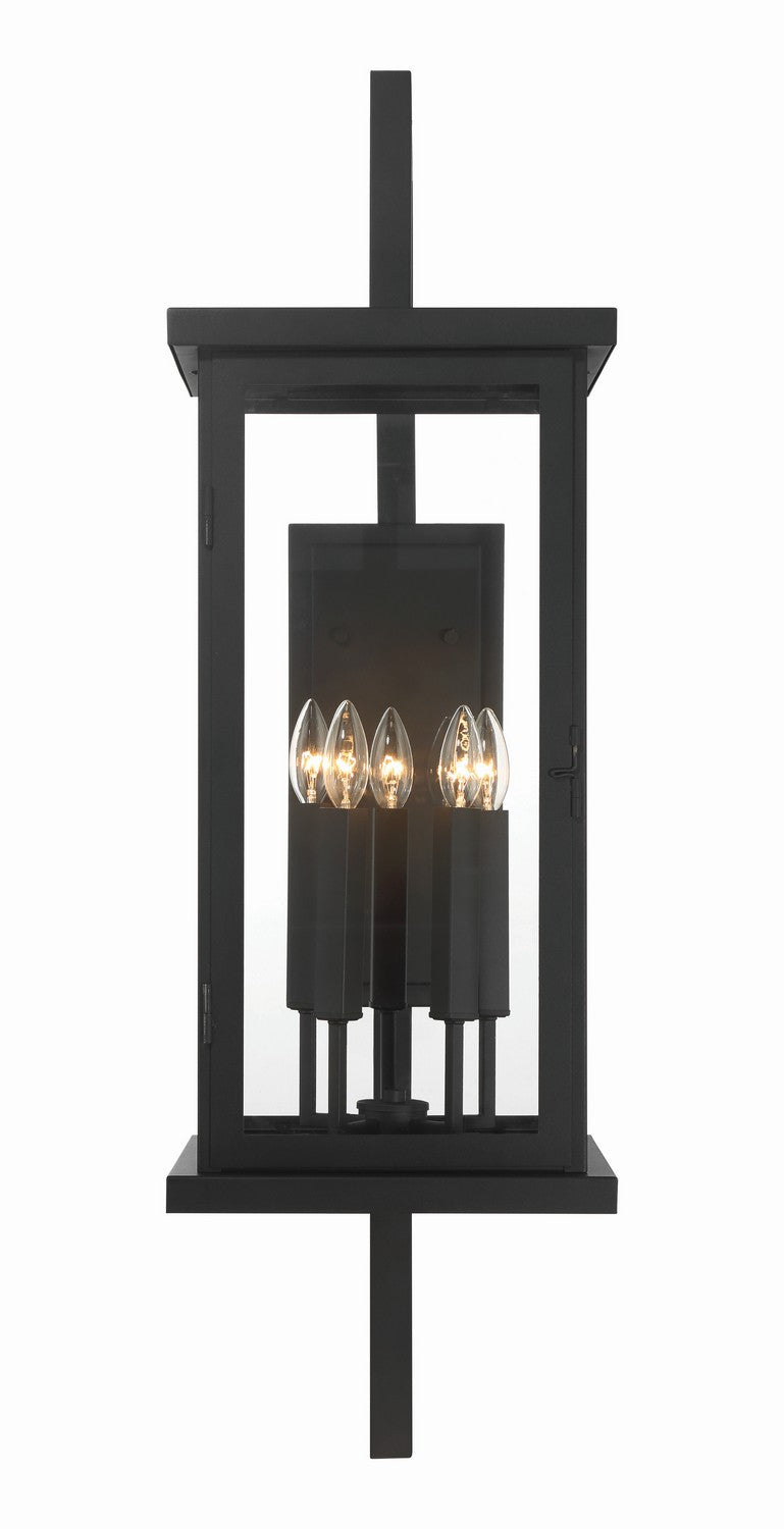Craftmade - ZA8030-TB - Four Light Outdoor Wall Lantern - Jordan - Textured Black