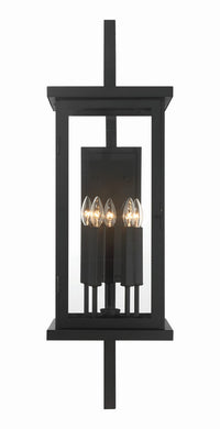Craftmade - ZA8030-TB - Four Light Outdoor Wall Lantern - Jordan - Textured Black