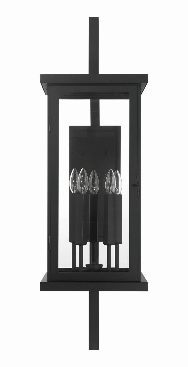 Craftmade - ZA8030-TB - Four Light Outdoor Wall Lantern - Jordan - Textured Black