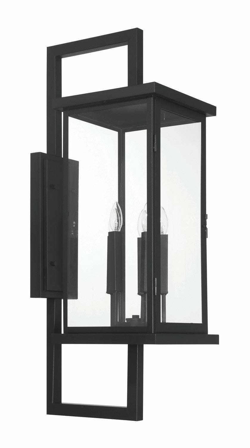 Craftmade - ZA8030-TB - Four Light Outdoor Wall Lantern - Jordan - Textured Black