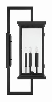 Craftmade - ZA8030-TB - Four Light Outdoor Wall Lantern - Jordan - Textured Black