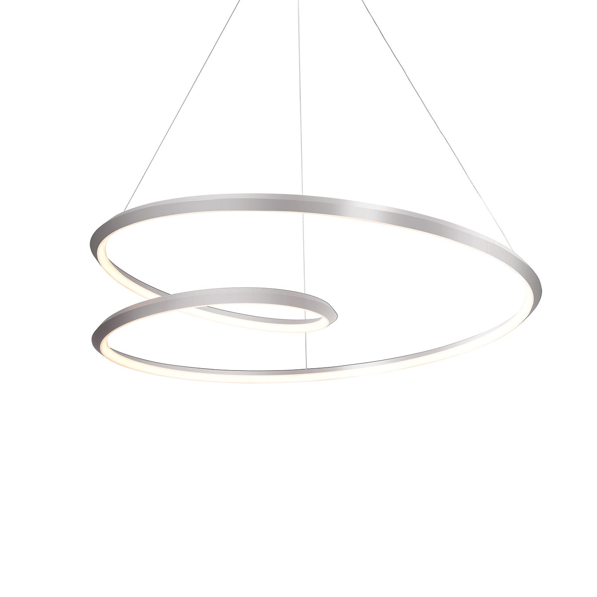 Kuzco Lighting - PD22339-BN-UNV-010 - LED Pendant - Ampersand - Brushed Nickel
