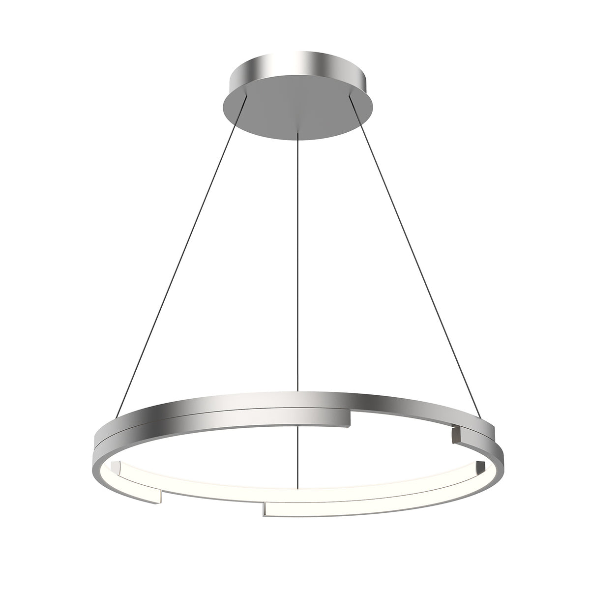 Kuzco Lighting - PD52724-BN-UNV - LED Pendant - Anello Minor - Brushed Nickel