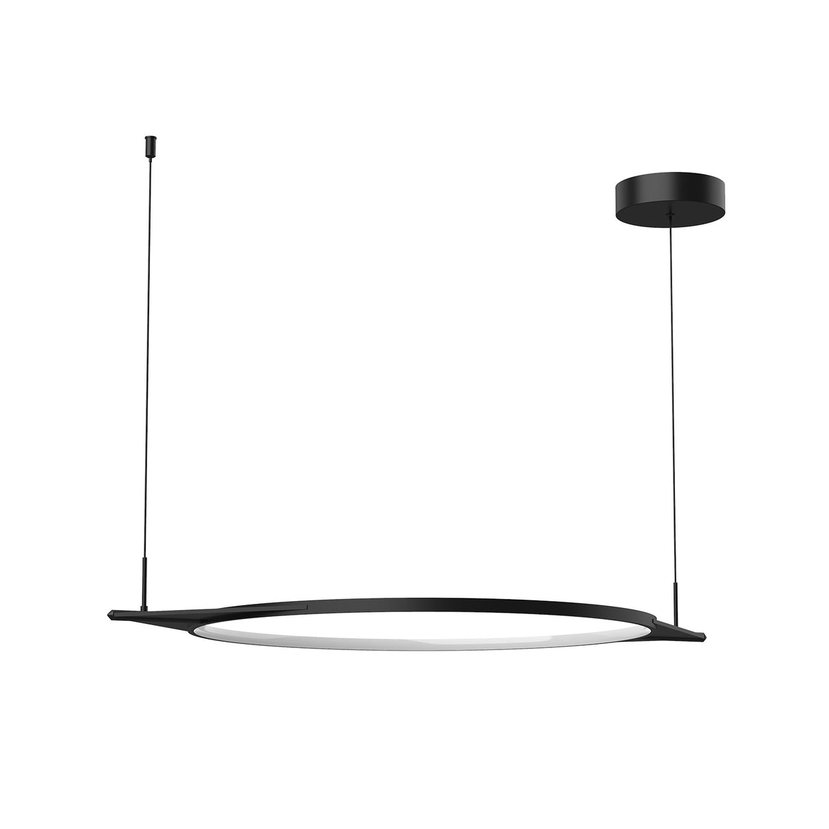 Kuzco Lighting - PD84436-BK-UNV - LED Pendant - Serif - Black