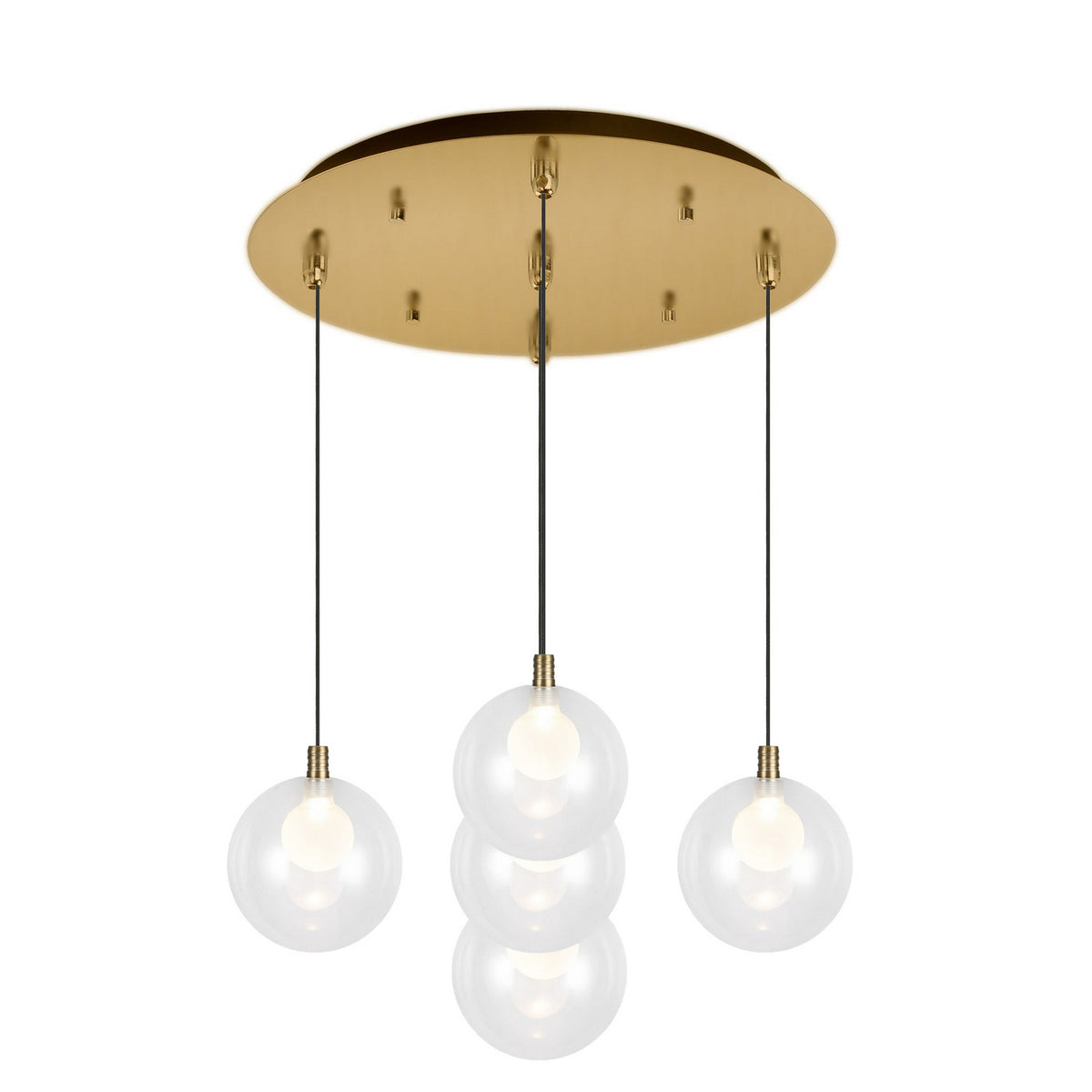 Kuzco Lighting - MP3106BG-05 - LED Pendant - Bolla - Brushed Gold