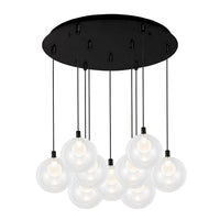 Kuzco Lighting - MP3106BK-09 - LED Pendant - Bolla - Black