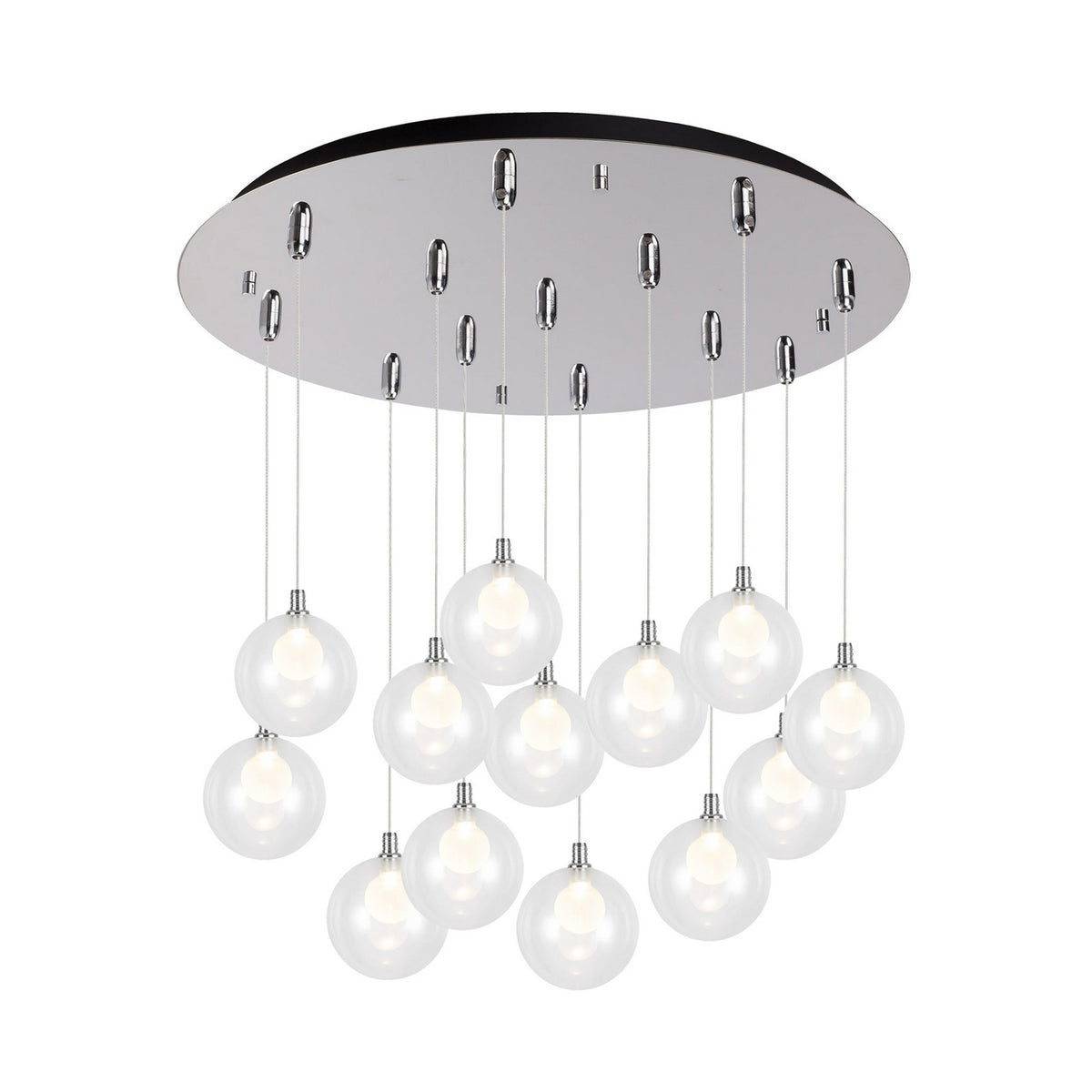 Kuzco Lighting - MP3106CH-13 - LED Pendant - Bolla - Chrome