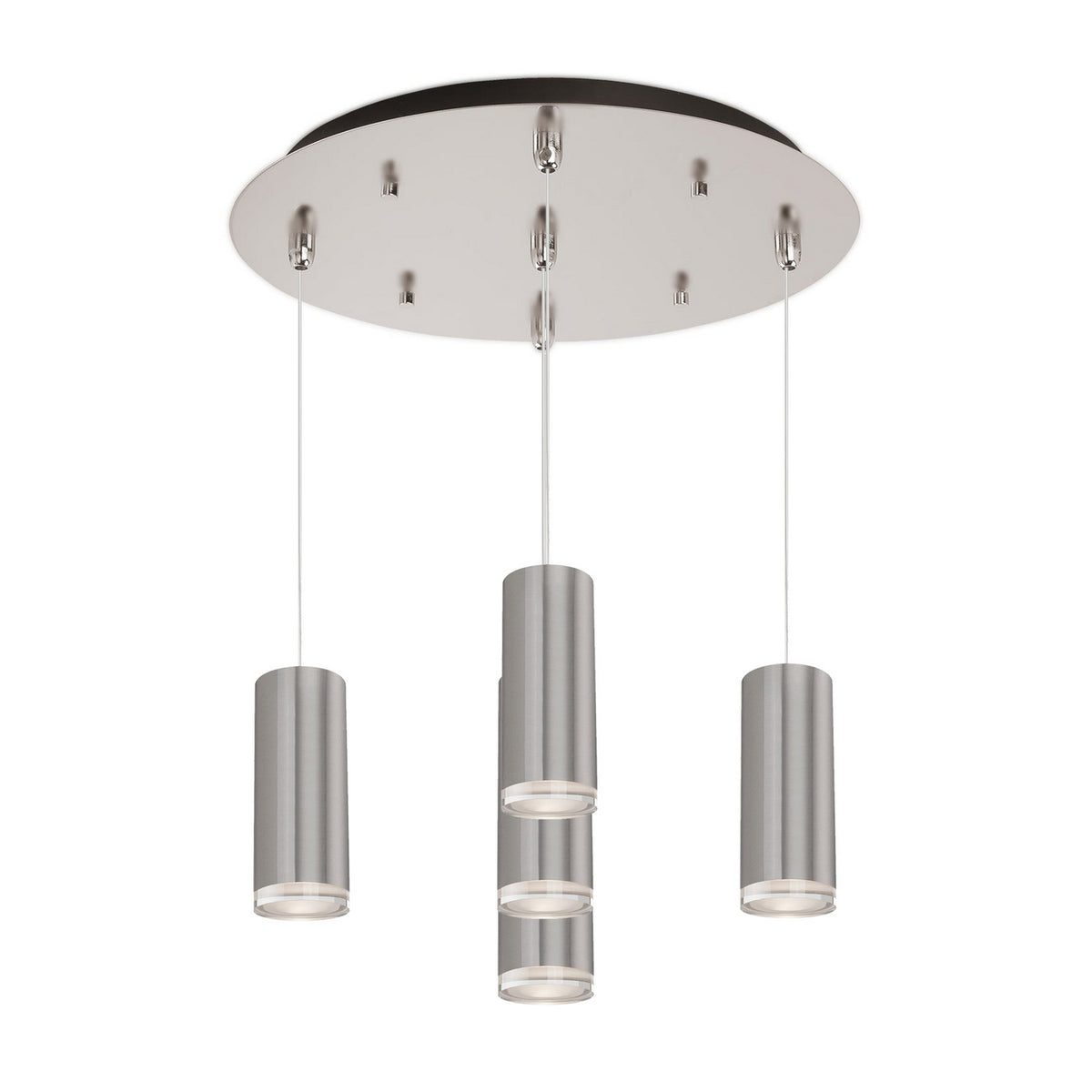 Kuzco Lighting - MP401431BN-05 - LED Pendant - Cameo - Brushed Nickel