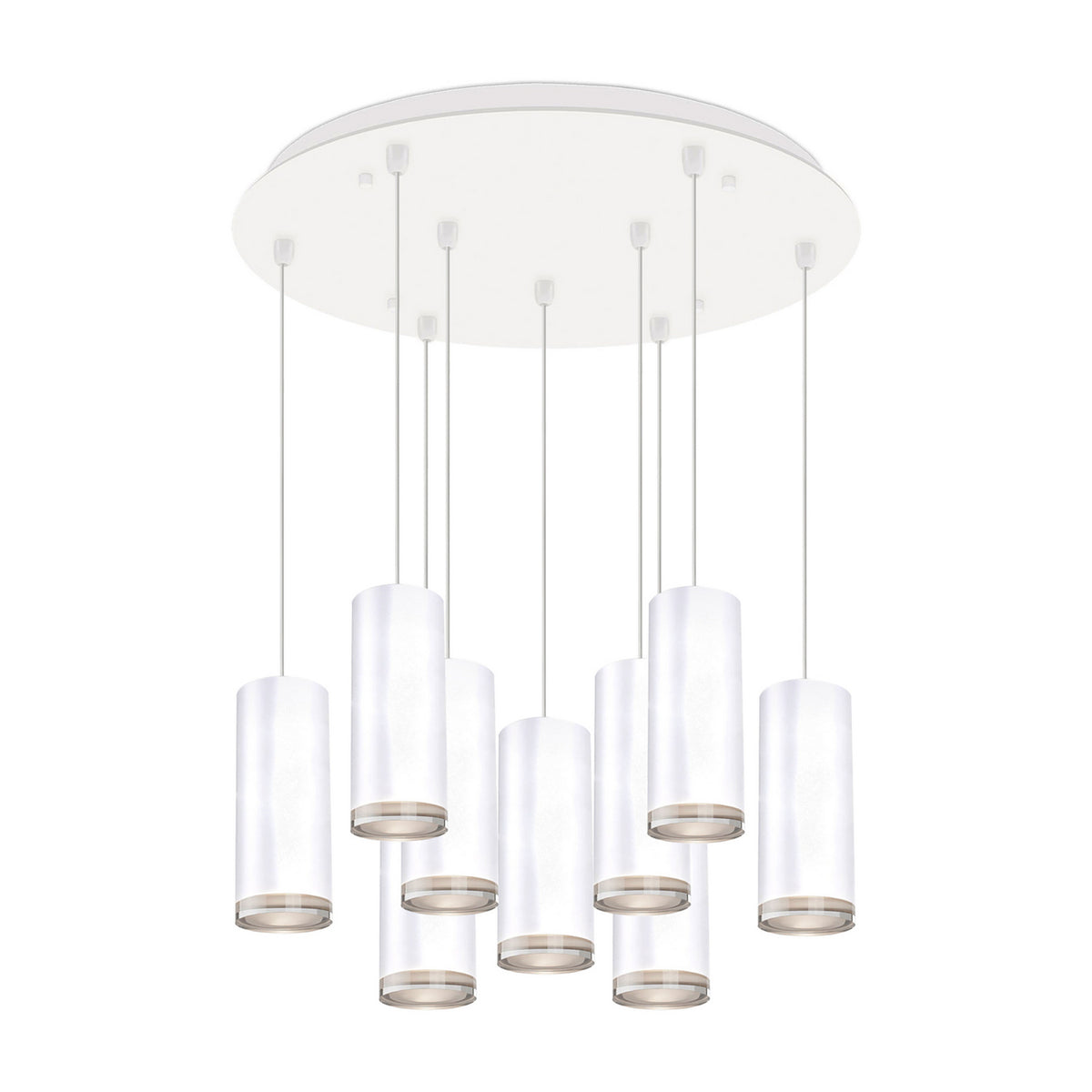 Kuzco Lighting - MP401431WH-09 - LED Pendant - Cameo - White