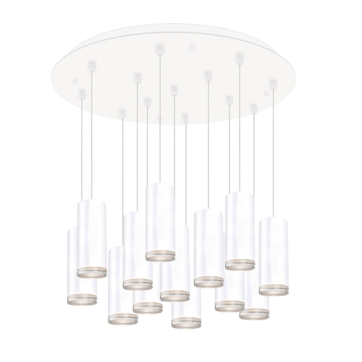 Kuzco Lighting - MP401431WH-13 - LED Pendant - Cameo - White