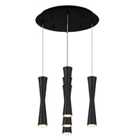 Kuzco Lighting - MP42502BK-05 - LED Pendant - Robson - Black