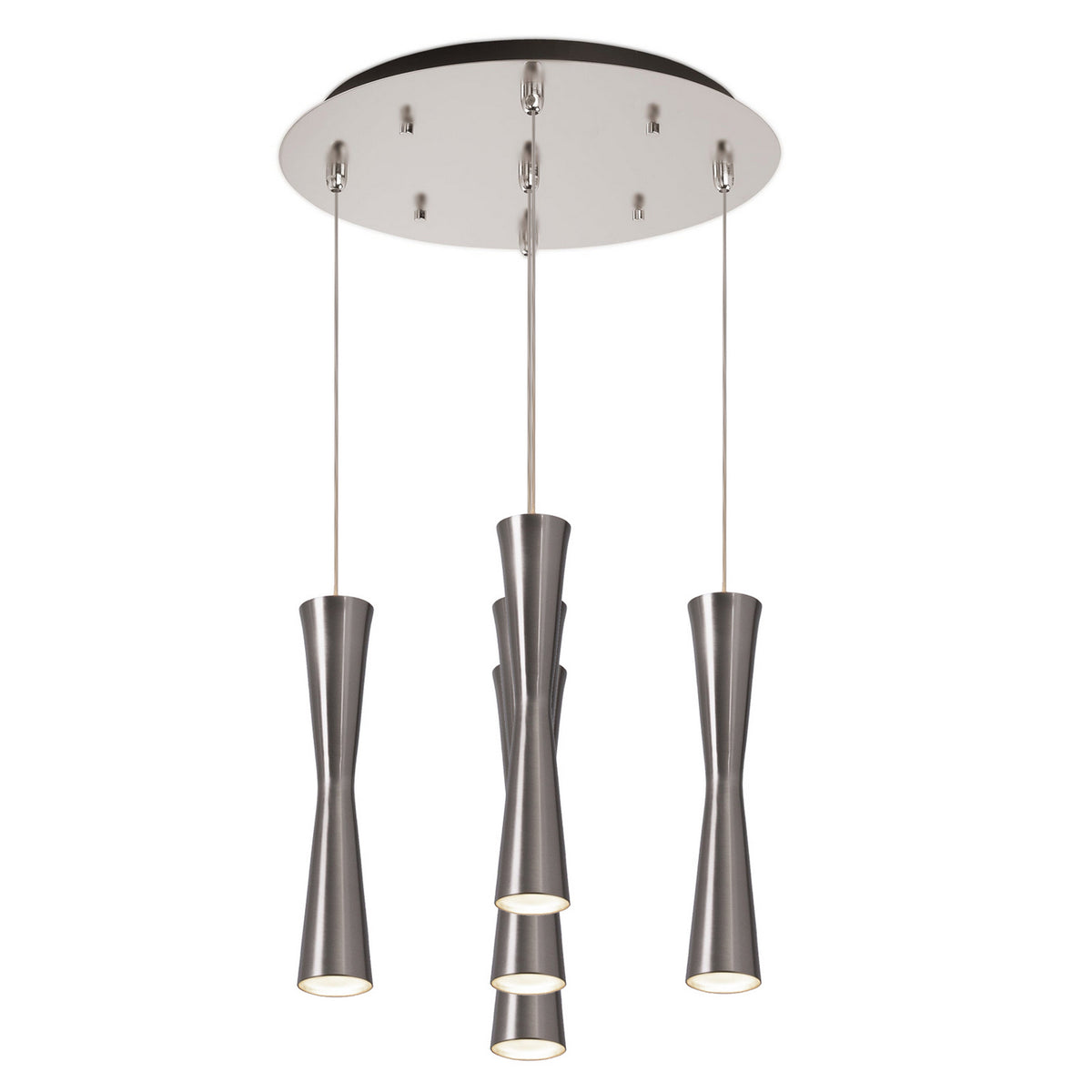 Kuzco Lighting - MP42502BN-05 - LED Pendant - Robson - Brushed Nickel