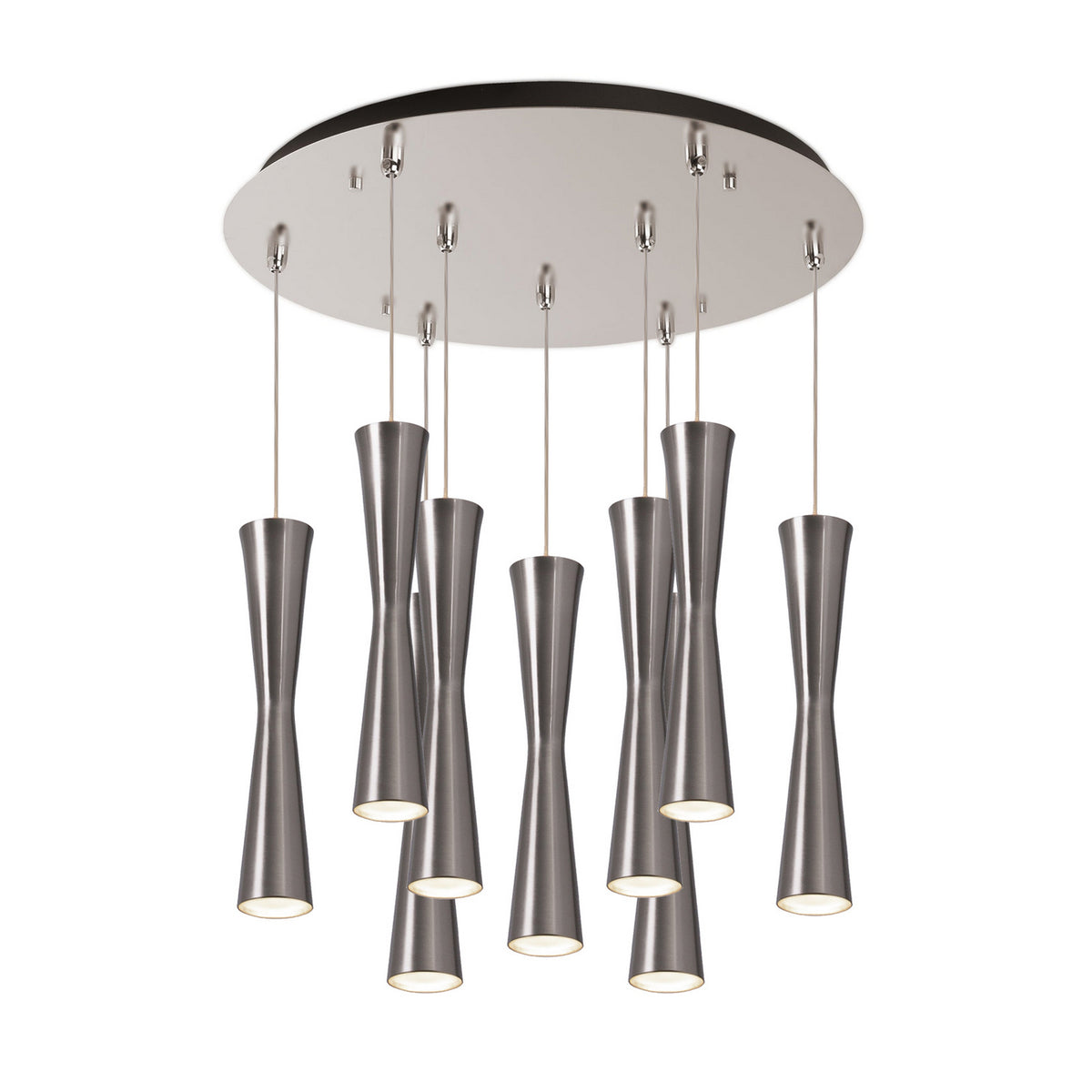 Kuzco Lighting - MP42502BN-09 - LED Pendant - Robson - Brushed Nickel